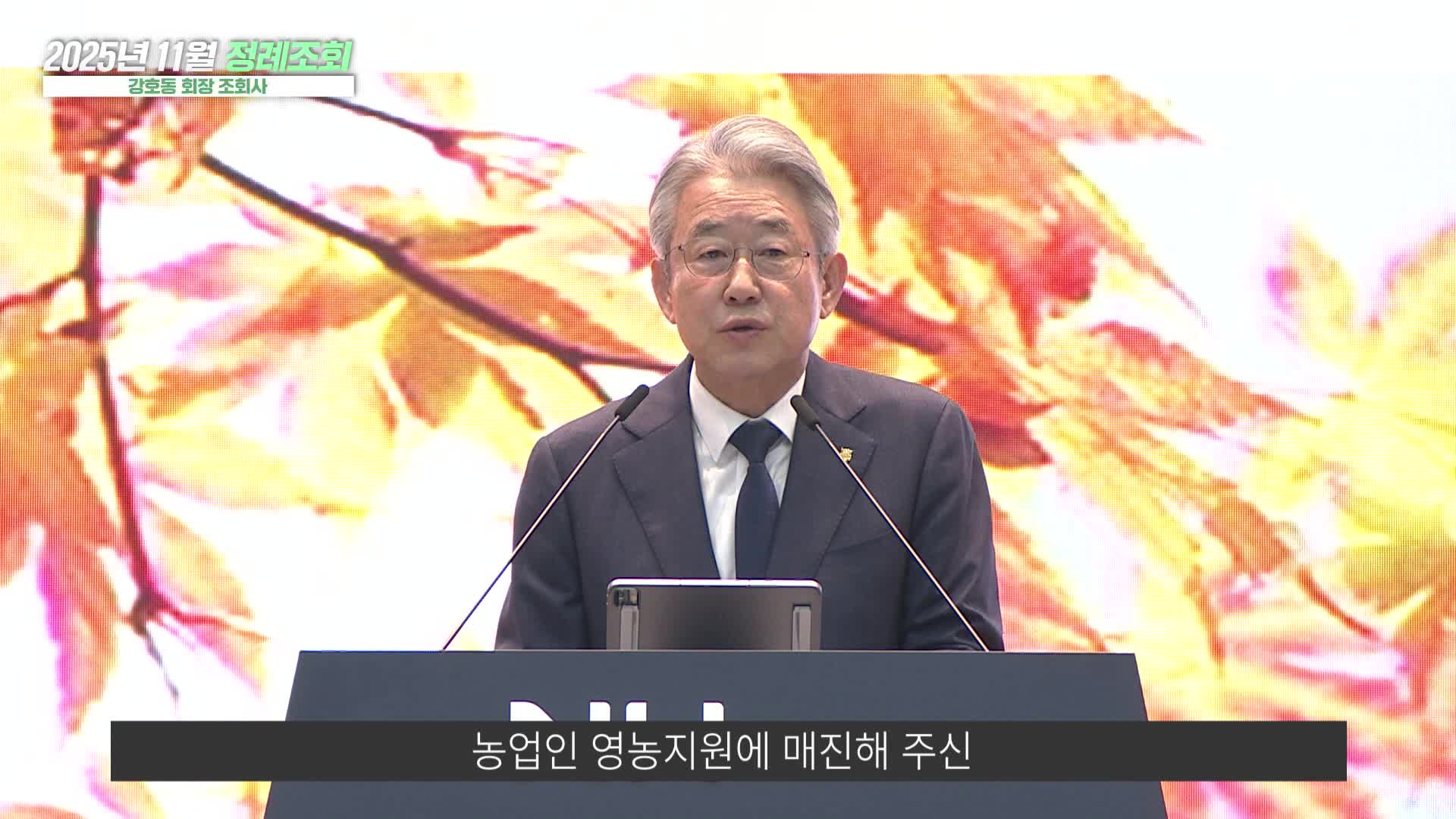 11월 정례조회 조회사